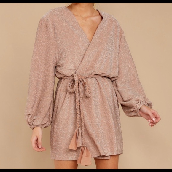 Aura Dresses & Skirts - NEW Sparks Fly Dress - blush sparkle